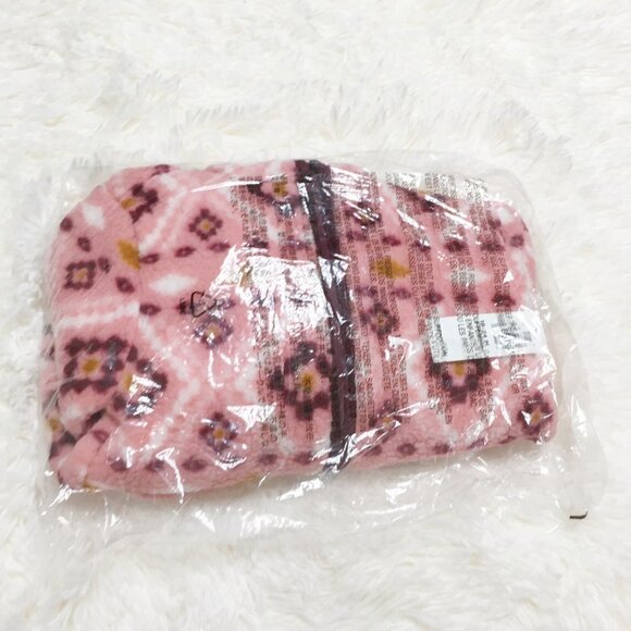 Patterned Sherpa Fleece Bear Zip Hoodie Sweater Petal Pusher 18 24 Months - Picture 9 of 10